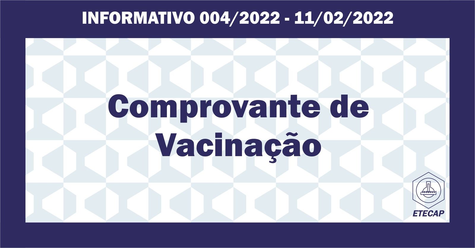 Read more about the article Informativo 004 – Comprovante de Vacinação